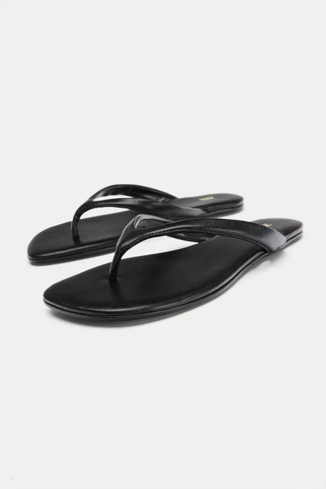 Вʼєтнамки Zara чорні