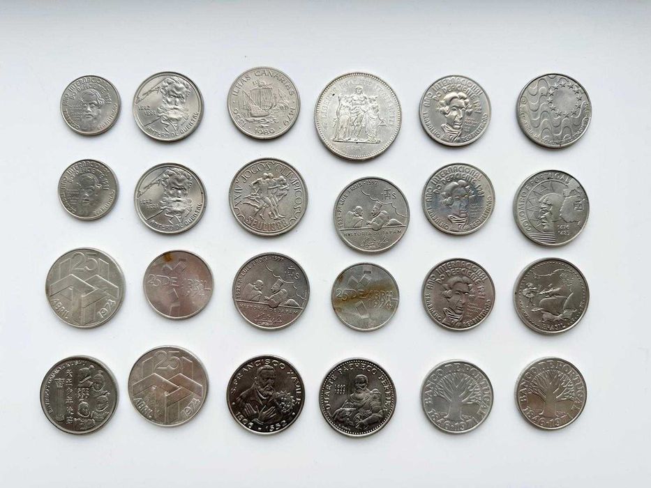 Moedas coleccionáveis - Descobrimentos e comemorativas