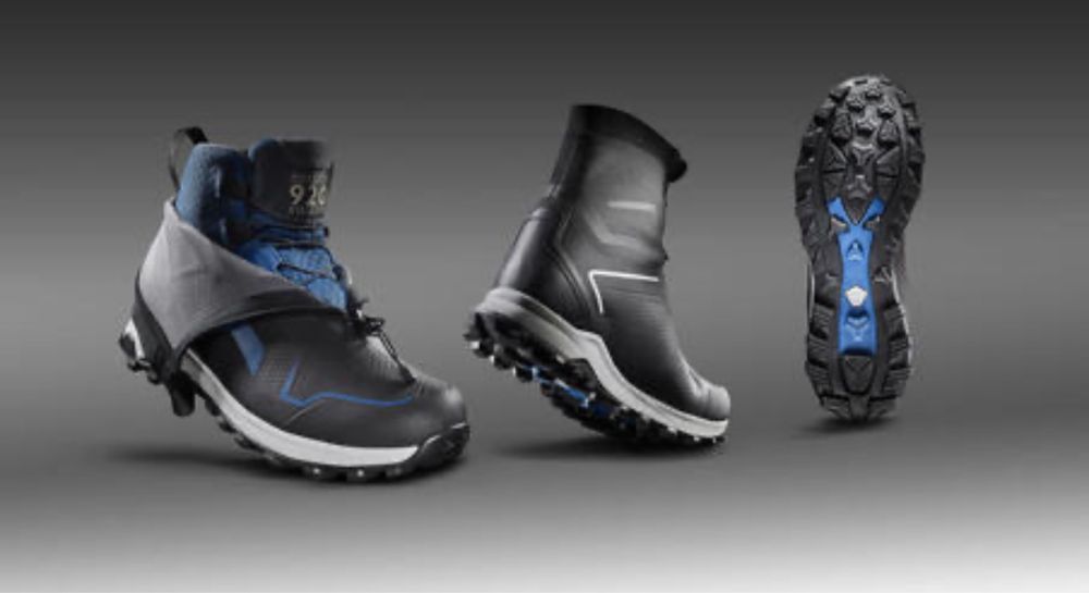 зимові чоловічі водонепроникні черевики Quechua SH900 Pro Mountain.