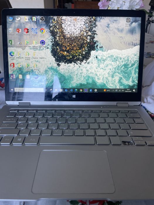 Portátil 2 em 1 Tátil | Intel Celeron | SSD 128GB | Windows
