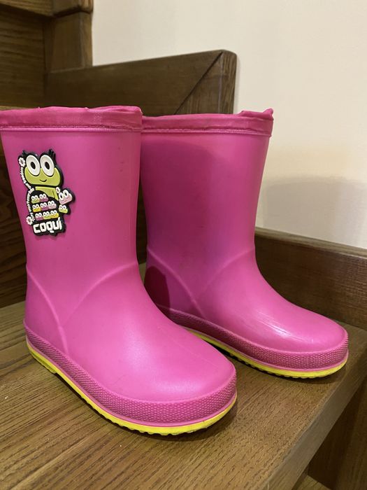 Резиновые детские сапоги