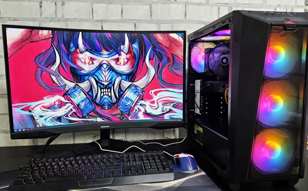 Gtx1080 Мощный Пк i5 10400 Stalker2 Dota2 cs2 gtaV WoT rust pubg