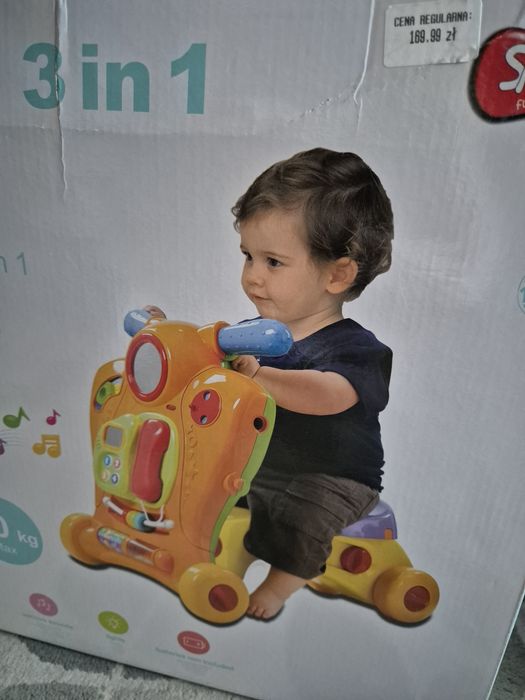 Chodzik Smiki Walker 3w1