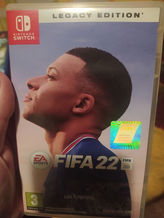 FIFA 22 legacy edition para nintendo switch