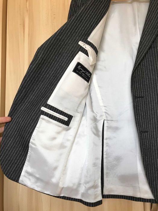 Marynarka włoska bespoke Pinstripe VBC 110'S r. 48 (M)