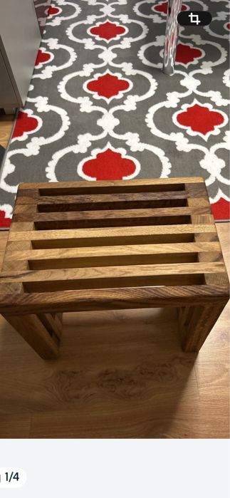 Dębowy Stołek, siedzisko, nowy sprzedam