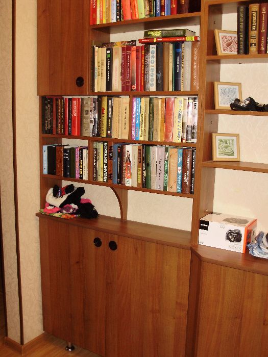 Малогабаритная стелаж- стенка