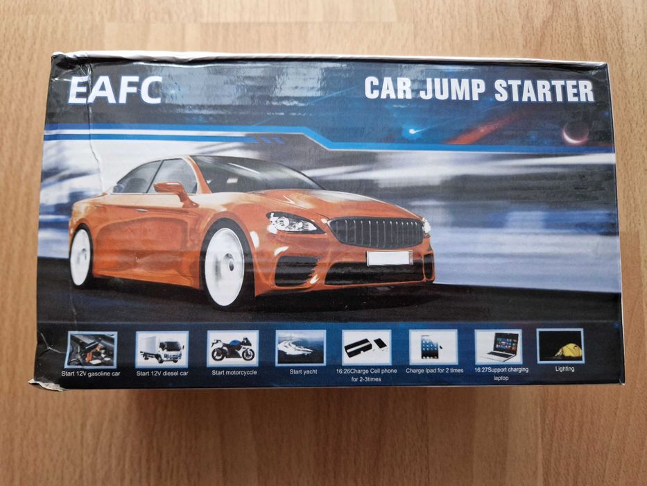Jump starter z kompresorem