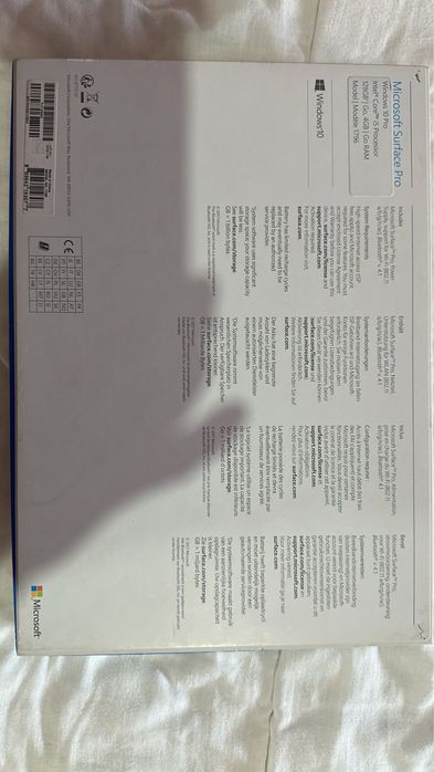 Microsoft Surface Pro Windows 10 Pro