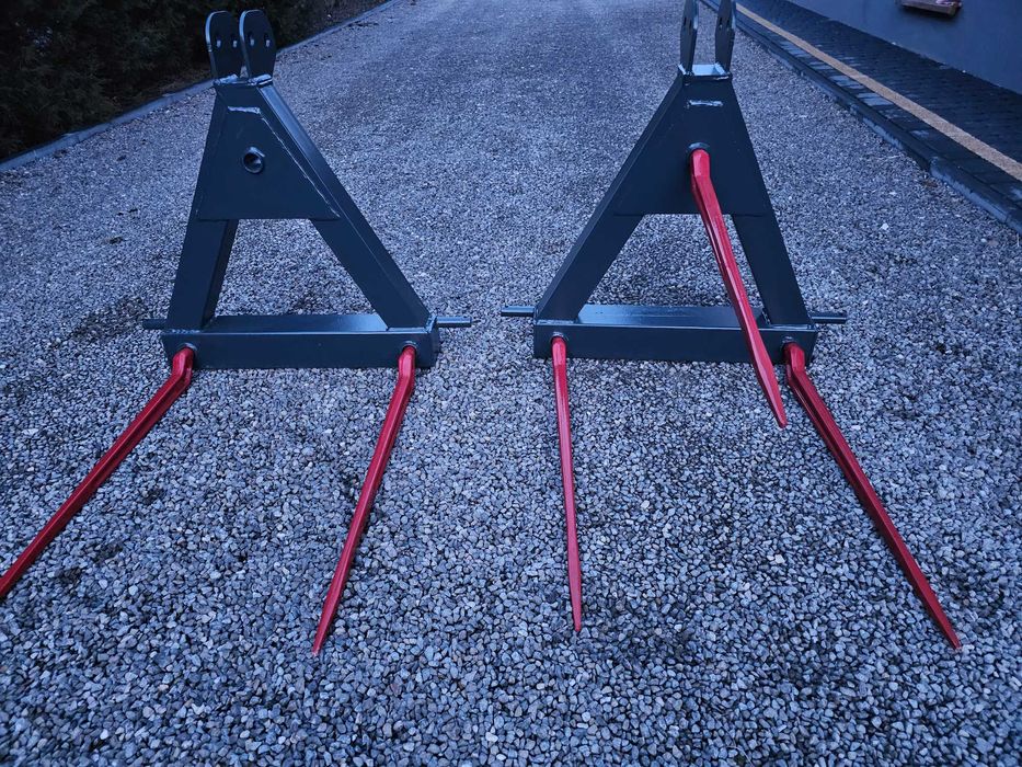 widły podnośnik do słomy do bel bali balotów na tył tuz DOWÓZ PL