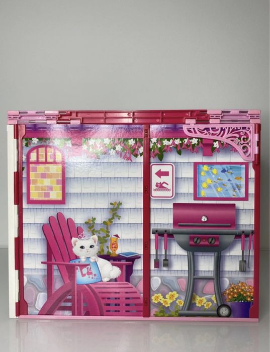 Casa da Barbie + peças + 2 Barbies