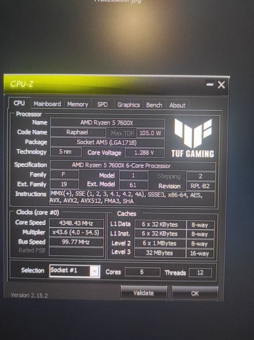 PC Gaming Ryzen 5 7600X / RX 6800 XT 16GB / 32GB DDR5 / SSD 1TB (Sem Monitor)