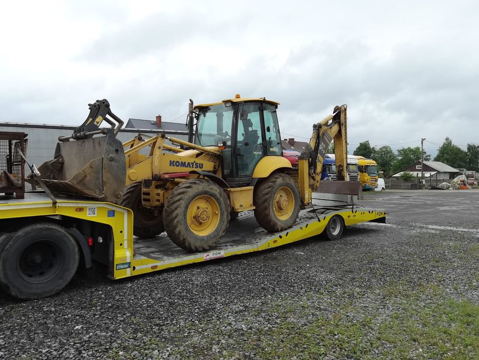 Wynajem lawety pod tir, ciągnik siodłowy