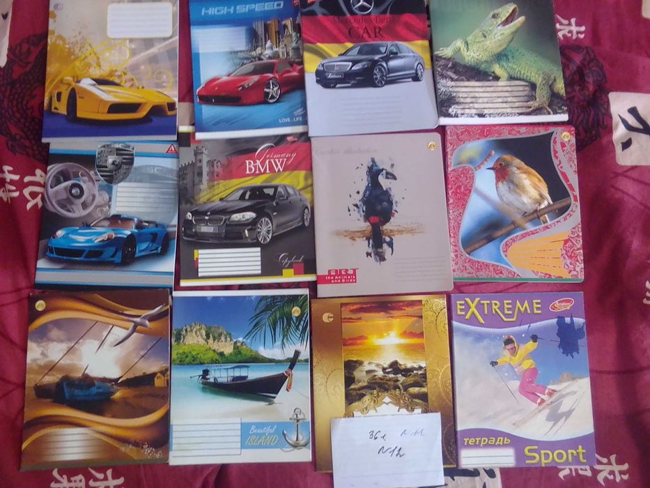 Тетради Зошити школьные   новые,