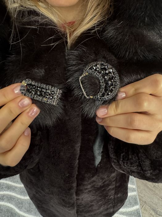 Шуба натуральна з овчини