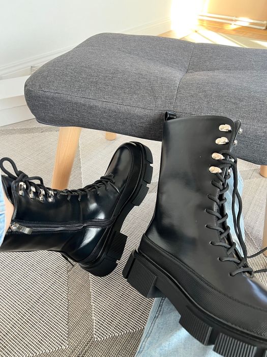 41 Sklep Nowe botki damskie biker workery trapery AX2106-1e