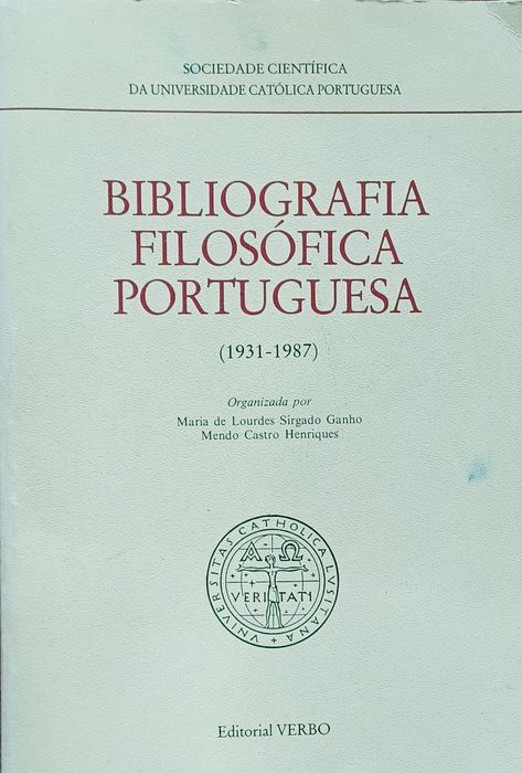 Filosofia Bibliografia Filosófica Portuguesa