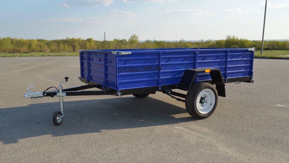 Купити міцний прицеп для Легкового Автомобіля 2.76 х 1.56 Одноосний