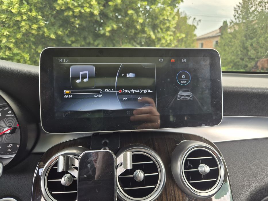 Андроид 14 беспроводной Car play для Мерседес C-Class W250, GLC X253