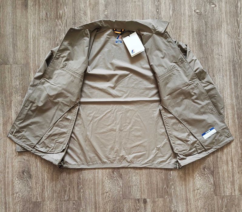 Nowa kurtka K-Way Rohan L (Harrington / Quiet Luxury / Taupe)