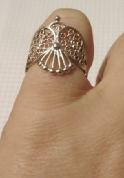 Кільце срібне радянське