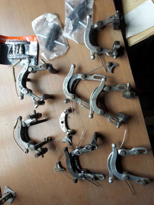 Тормозной механизм спортивного вело. ХВЗ, СССР.