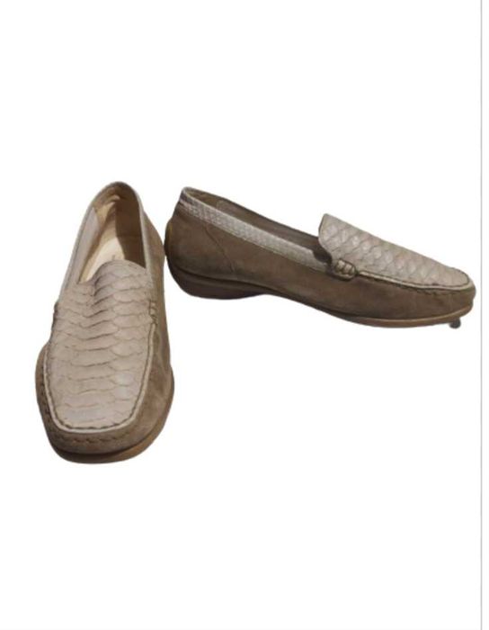 Мокасины кожаные