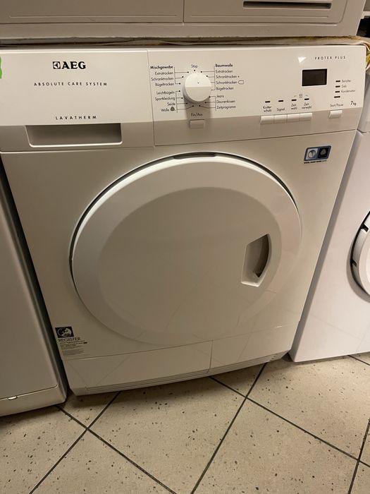 Suszarka kondensacyjna z pompa ciepla AEG electrolux gwarancja fv