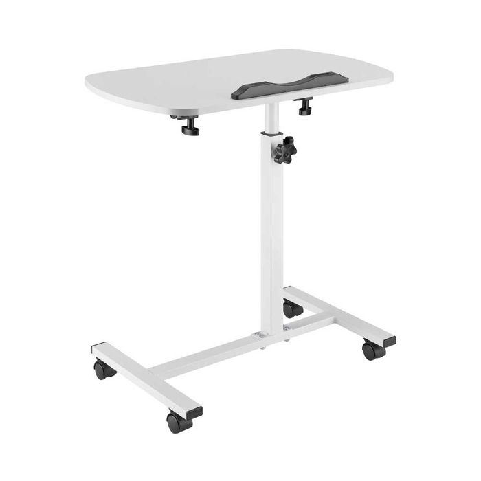 Міні-стіл для ноутбука та планшета iTECH TS-9 Приставний столик для ноутбука на коліщатках із регулюванням положення та висоти стільниці×