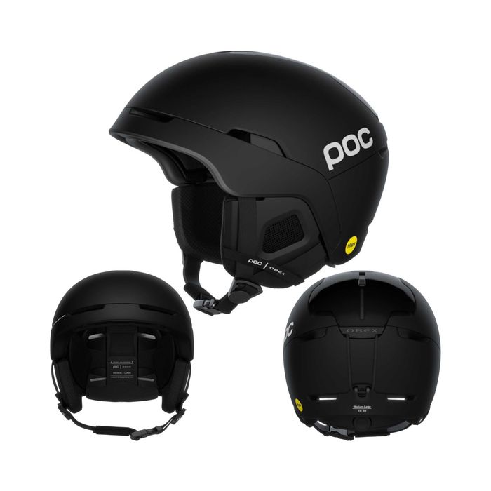 POC Obex MIPS Kask Narciarski Snowboardowy Uranium Black XS-S 51-54 cm EPS