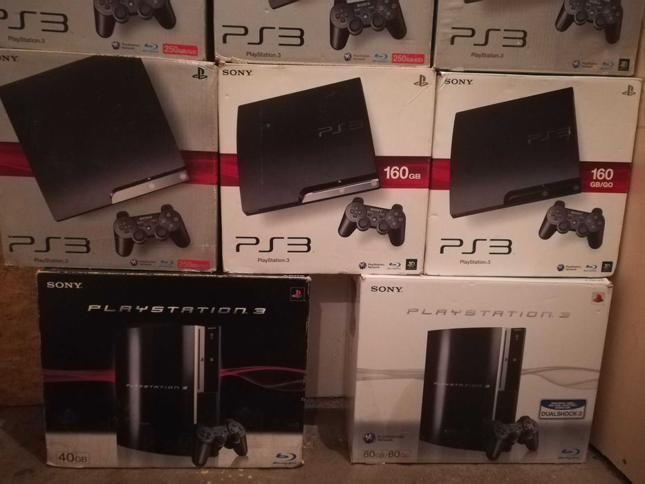 Karton do konsoli ps3 wkładki instrukcje KOMPLETNY fat slim super slim