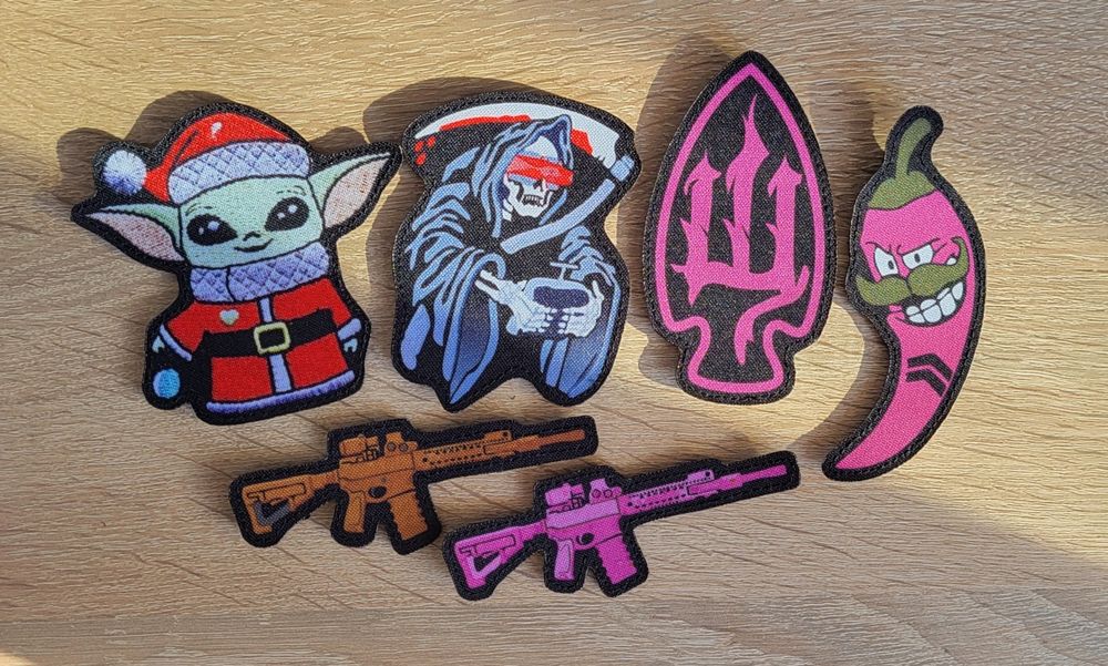 Шеврони під замовлення Нашивки індивідуальний дизайн  Шевроны. Принт