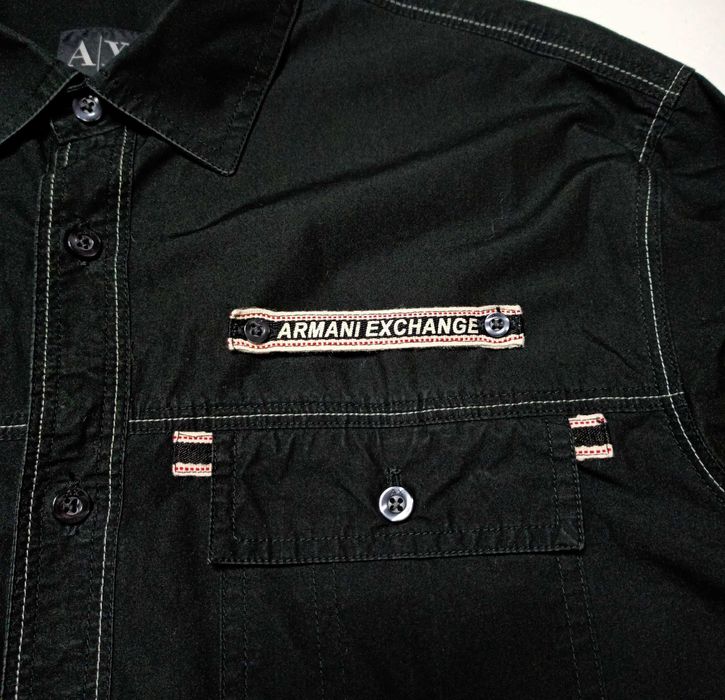Сорочка Armani Exchange чорна AX