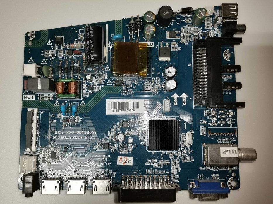 Mainboard JUC7. 820. 0 0 1 9 9 6 5 7  kunft 32CGL 1 0 7 0 1 7