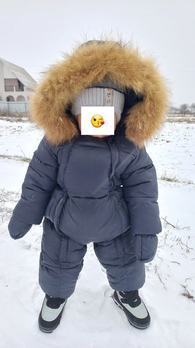 Зимовий комбінезон на хлопчика 92 розмір