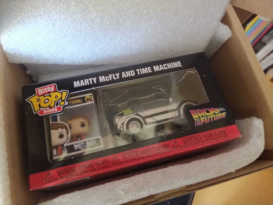 Bitty POP! Rides Back to The Future - Marty McFly Time Machine - Funko