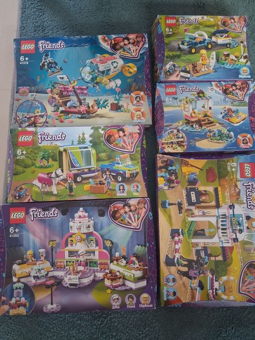 Lego friends 6 mega zestawów jak nowe