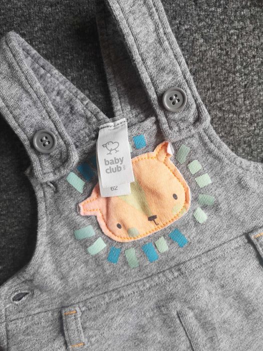 Zestaw niemowlęcy body + spodenki 62/68 C&A Cool Club