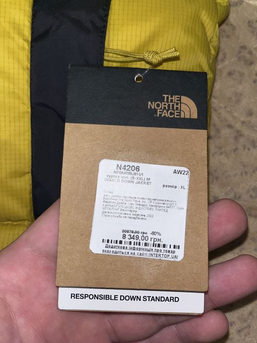 The North Face Diablo Down Jacket ( L-XL ) Пуховик. Оригинал