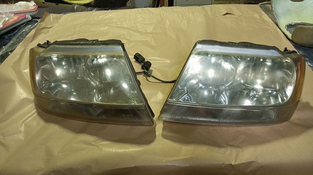 Ótica jeep grand Cherokee farol 2001 óptica original