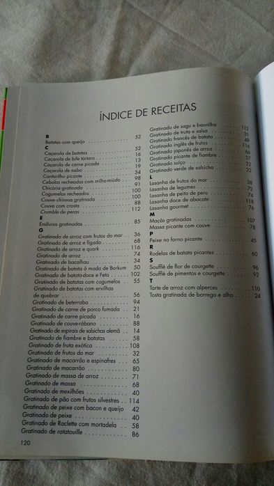 Gratinados. Receitas ao Minuto