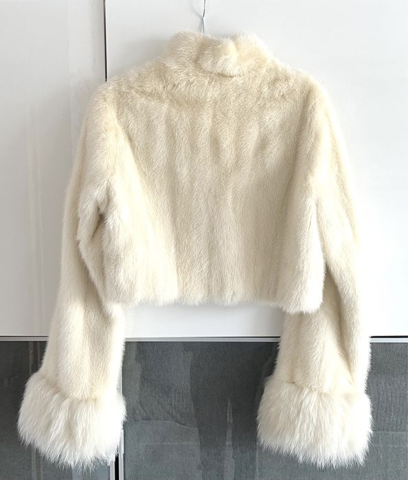 Futro z norek damskie - Escada 36