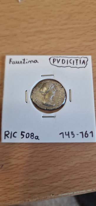 Moedas Romanas Variadas em prata etc