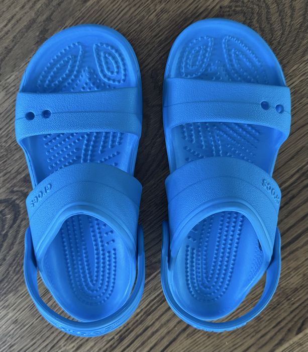 Crocs для дівчинки. Оригінал. голубі-J3.