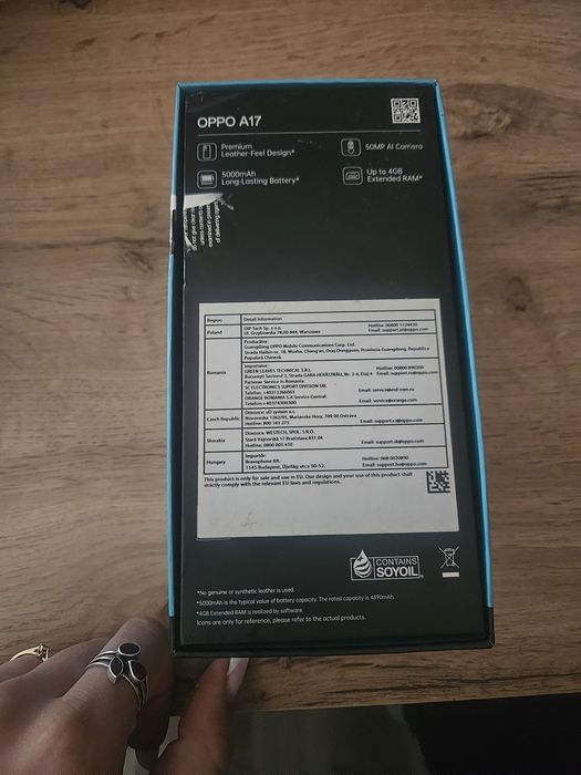 Telefon Oppo A17 nowy
