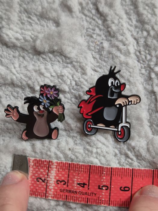 Przypinki z Krecikiem