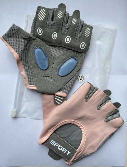 Перчатки Рукавиці Фитнес Женские Спорт Зал Вело Мото Захист Акция