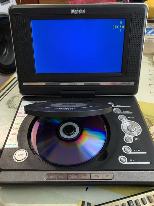Телевизор монитор dvd проигрователь Marshal
