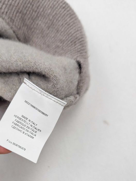 Gran Sasso beżowy sweter wełna kaszmir M