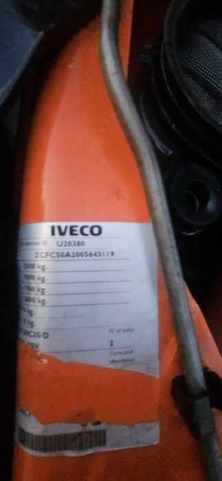Iveco Daily 50c15 wywrotka 4m  hak 3500kg